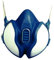3 M Paint Mask FFA2P3 Series 4000 + 4255 Respiratory Protection