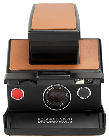 Polaroid Sx-70 Black Model 2 with Strap and Vintage Polaroid Ever-Ready Case