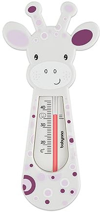 Baby Safe Floating Bath Thermometer GIRAFFE (Grey)