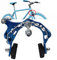 VGEBY Pinza Freno Bici, Freni a Disco per Mountain Bike Ad Alta Resistenza in Lega di Alluminio per Mountain Bike da Moto (Blu) Biciclette E Pezzi di Ricambio