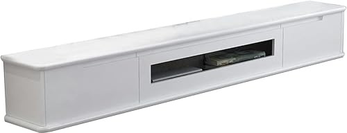 BTURYT Wall Mounting TV Cabinet-TV Lowboard Hanging-TV Cabinet Hanging, TV Stand for Media Console, Entertainment Center, 120cm TV Stand, Wall-Mounted TV Lowboard, DVD Storage Shelf ~/