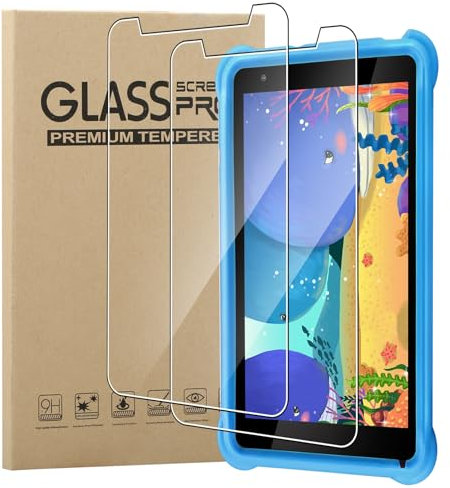 MEMELOKA Vetro Temperato per qunyiCO Tablet Bambini 7 Pollici, 2 Pezzi Durezza 9H Antigraffio HD [Anti-Impronta][Senza Bolle] Pellicola Protettiva per Tablette Enfant qunyiCO Y7