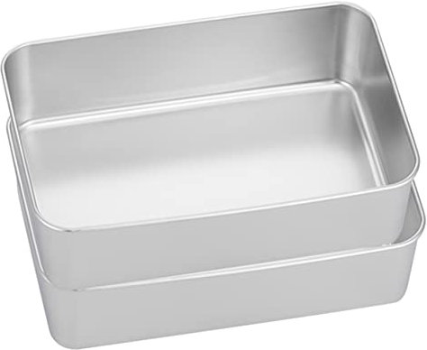 NAMOARLY Stampo Da Forno Acciaio Inossidabile Per Torte Tiramisu Senza Coperchio Per Dolci e Dessert Facile Da Pulire