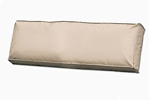 Bielik Palettenkissen 120 x 40 für Palettenmöbel | Wasserdicht Europaletten Sitzkissen Made in EU | Palettensofa kisse in Farbe: Hellbeige