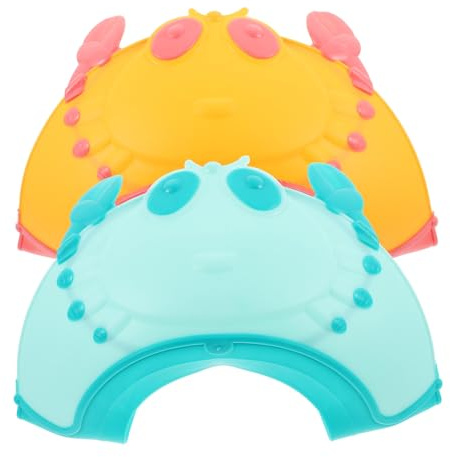 minkissy Gorro De Ducha Para Bebé 2 Uds. Visera De Baño Para Niños Pequeños Champú Baño Gorro De Ducha Sombrero Para Lavar El Cabello Sombrero Protector Para Bebés Y Niños