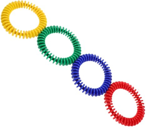 TOYANDONA 4 Pièces Bague D'entraînement De Plongée des Anneaux Accessoire De Formation des Anneaux De Plongée Jouets sous-Marins Plastique