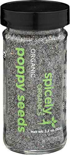SPICELY Organic Jar Poppy Seed, 2.2 OZ