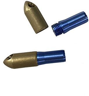 SHARROW 6pcs Pointe de Flèche Sifflet Whistle Broadheads 125Grains pour Tir à l'arc Chasse Flèches de Carbone