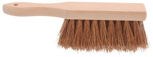 AUTSUPPL Mantel Brush Wood Handle Dense Bristles Non-shedding Ash and Removal Brush Multi-purpose Cleaning Tool for Fireplaces Grills