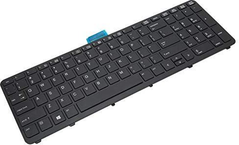 BONKZEBU ZBOOK 15 G1 17 G1 Amerikanskt Tangentbord för Bärbar Dator, Tyst Skrivljud, Hållbart Material för Lång Livslängd