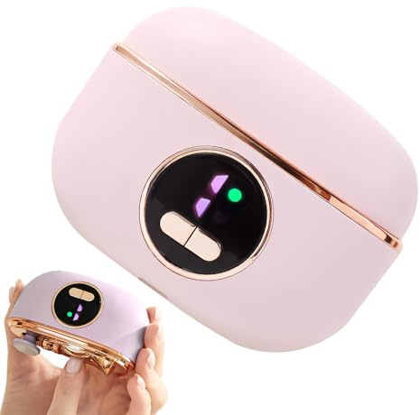 Tagliaunghie automatico - Lucidatore elettrico per unghie, strumento per la cura della pedicure e manicure con luce LED, dispositivo di precisione per la cura delle unghie, ricaricabile tramite USB