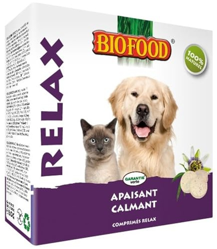BIOFOOD Relax Détente Friandise pour Chien/Chat 100 Pièces