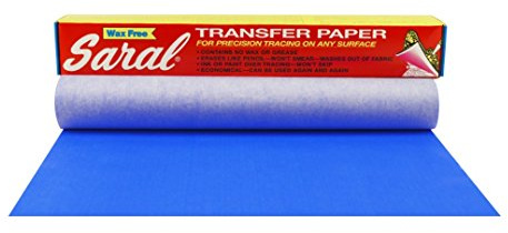 Saral 12in x 12ft (304 x 3.35 Meters) Blue (Roll)