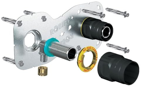 Watts - Sortie de cloison PER - ROBIFIX + (Douche/Bain Douche) 150mm PER Ø16 - M3/4 (20/27) à Glissement