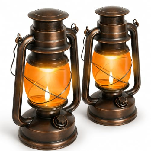 Outdoor Battery Operated Lantern with Remote Control, IP65 and Heat Resistant, Decoration for Garden, Bedroom, Patio, Deck, Party, Camping
