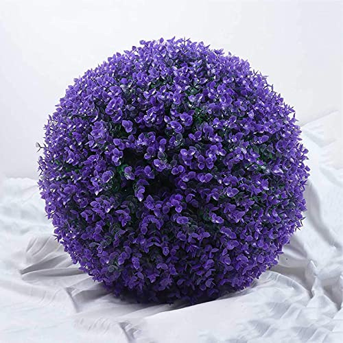 Palla Pianta Artificiale,Erba Artificiale Palla,Altamente Realistico,Facile Da Pulire,Sfera Decorativa Bosso,Appendere A Pareti,porte,specchi,rampe,Palla Di Bosso 1 Pezzo ( Size : 40cm(15.7in) )