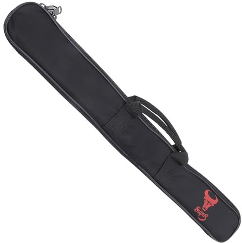 Vaguelly Flötentasche - Professionell, Tragbar, Schwarz, Oxford-Material, Flötenzubehör, Aufbewahrungstasche, Flötenträger, Flötentasche