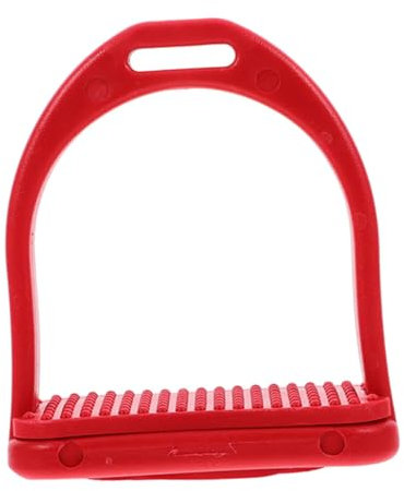 PENIKOKO 1 Paar Rapid Climb Steigbügel Rot Steigbügel Für Sattel Western See Pom Sicherheitssteigbügel Lift Sportsteigbügel