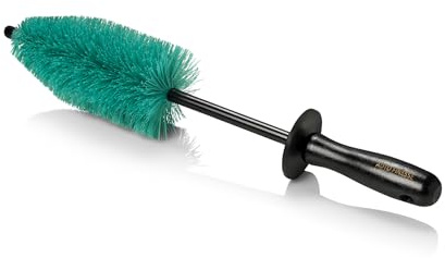 Auto Finesse Mini Barrel Brush - Flexible Wheel & Rim Cleaning Brush - Safe for Car Alloys, Spokes & Barrels