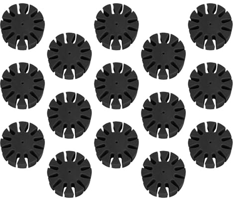 Zerodeko Separador de Flechas de Espuma 15 Piezas Organizador Redondo para Tiro Accesorio de para Soporte y Protección de Flechas en Campo de Tiro