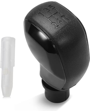Attisfiera Pomo palanca cambios 5 velocidades para 206 207 208 307 308 408 508 2008 3008 C2 C3 C4 C5 C-Elysée ABS antideslizante con adaptador 16088722 96738471VV