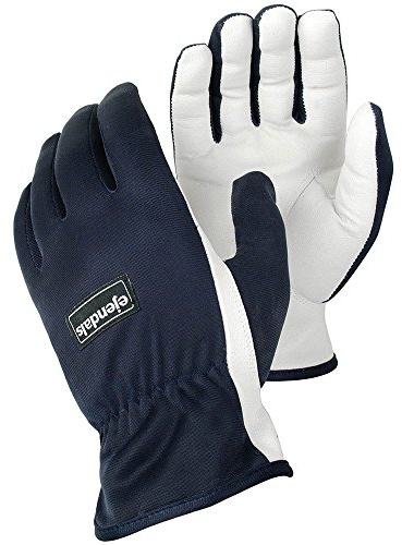 Ejendals Lederhandschuh Tegera 124, Größe 11, 1 Stück, blau/weiß, 124-11