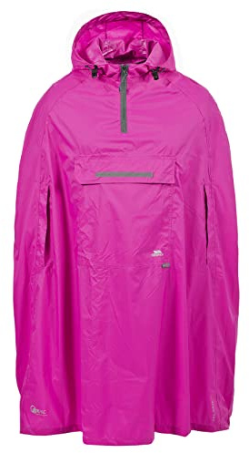 Trespass Unisex Waterproof Poncho Qikpac Sasparilla in Size - M