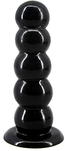 Roluck Analplug mit 5 Anal Kugeln Analdildo mit Saugnapf