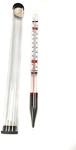 Upromax Floating Thermometer True Brew Glass 0F-220F /-20C to105C Beer Wine Moonshine
