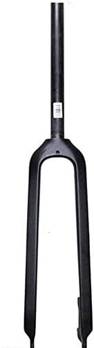 STRTG Fourche De Vélo VTT Ultralégère en Fibre De Carbone Fourche Rigide À Suspension pour Vélo, Fourche Rigide en Alu 1-1/8 Fourche À Suspension Universelle 26 27,5 29 A,26inch
