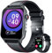 Montre Connectée Homme Militaire Watch: 2.0 Smartwatch avec Appels Bluetooth 100 Modes de Sport Montre Fitness homme avec 3 Lampe de Poche LED IP67 étanche Smart Watch pour Android Phone et iphone