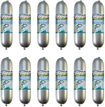 Arquivet - Lot de 12 saucisses de Thon aux légumes pour Chiens 500 g, 1 unité (Lot de 12)