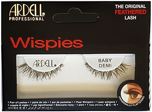 (Pack of 4 Pairs) Ardell Baby Demi Wispies, Black by Ardell