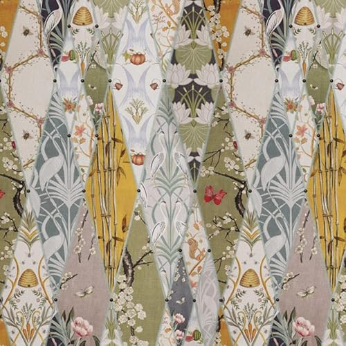 The Chateau Nouveau Tapestry Wallpaper Fabric - 100% Cotton - 1m 2m 3m 4m 5m Peices (1 Meter)