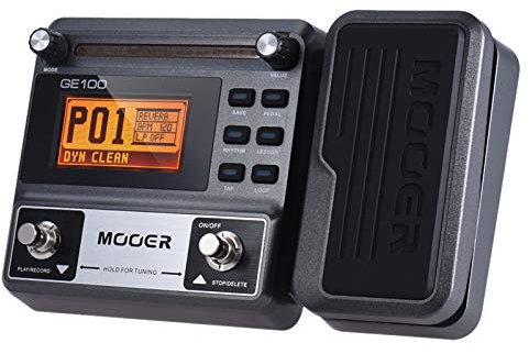 Irfora Gitarre Multi-Effektprozessor Effektpedal mit Loop-Aufnahme (180 Sekunden) Tuning Tap-Tempo-Rhythmus Einstellskala & Chord Lernfunktionen