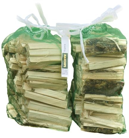 2 Nets of Maxchips Kiln Dried Kindling. Delivery Included.
