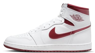 NIKE Air Jordan 1 Retro Hi '85 Herren Sneaker Sneaker, White Team Red, 44 EU