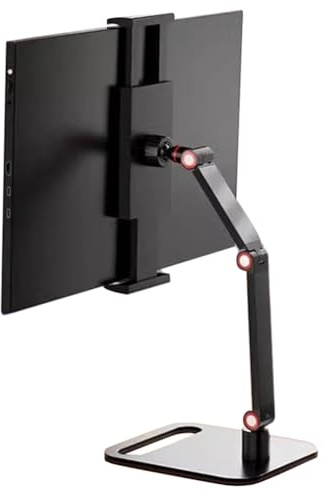 Support d'écran portable, support de tablette, support de pince de bureau pour moniteur portable réglable