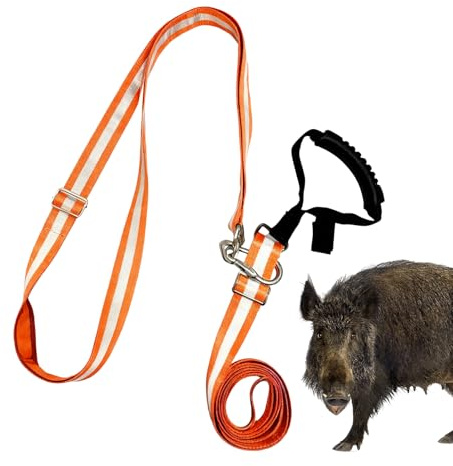 Arnés de arrastre de ciervos – Cuerda de caza reflectante, equipo de transporte de caza, transporte seguro y fácil de vida silvestre, accesorio para exteriores, rendimiento en terrenos accidentados