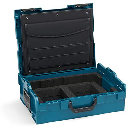 Bosch Sortimo L-Boxx 136 grün mit Einsatz Laptop Dokumentenkarte