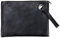 MaoXinTek Damen Clutch Handtasche Weiches Leder Abendtasche Tasche Groß Geldbörse Portemonnaie mit Handschlaufe & Reißverschluss für Party, Hochzeit, Business, Reisen, Schwarz