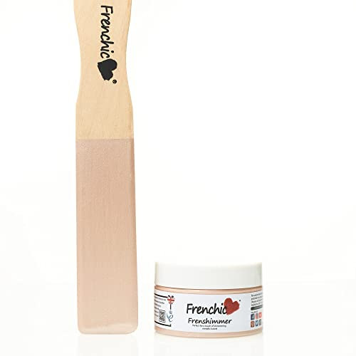 Frenchic Frenshimmer Range, Champagne Rosie, Blush Gold Metallic Paint for Furniture, Interior & Exterior Use, 100ml