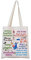 FUNYSO Mary Tragetasche Poppins mit Musik, Mary Merch Poppins Zitat (STPE IN TIME UK), weiß