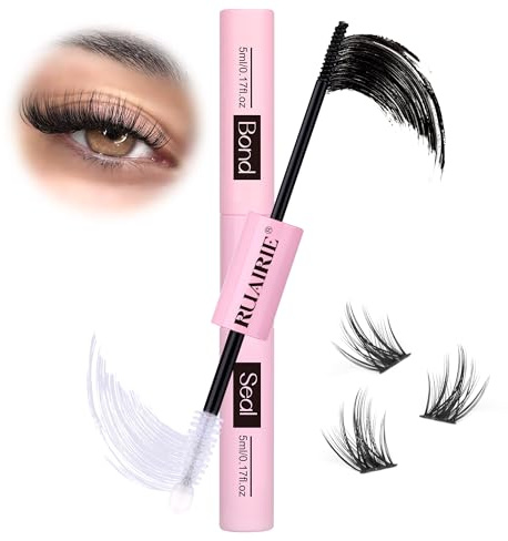 Bond and Seal Lash Glue for Eyelash Clusters Strong Hold Lash Cluster Glue 2 in 1 Lash Bond and Seal Waterproof by Ruairie