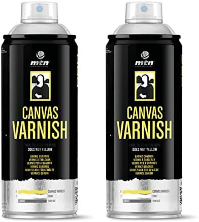 Montana Colors MTN PRO Barniz Cuadros Brillo 400ml (Paquete de 2)