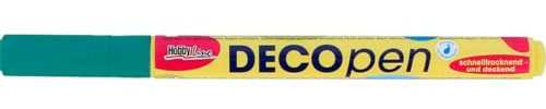 Kreul 46161 – Deco Pen fin, universalstift för utformning, märkning och dekoration av små originella presenter, med rund spets, tjocklek 1–2 mm, grön
