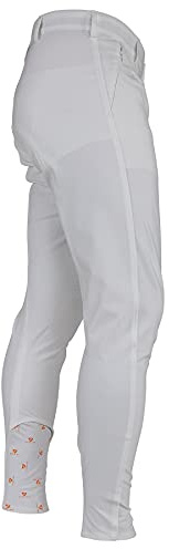 Shires Aubrion Walton Herren-Reithose, Beige, Weiß, 48