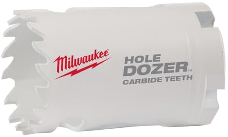 Milwaukee 49560712 Hole Saw with HM Teeth 35 mm Hole Dozer Red