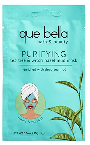 Que Bella Beauty Purifying Tea Tree & Witch Hazel Mud Face Mask