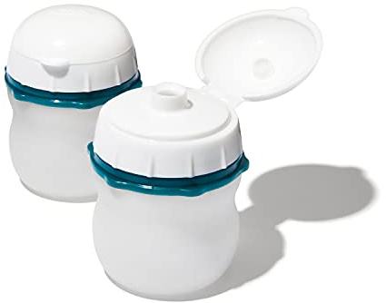 OXO Good Grips Prep & Go Leakproof Silicone Squeeze Bottle - 2 Pack